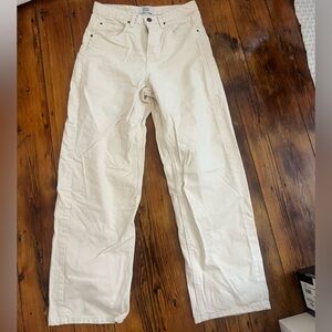 BDG Women’s Cream/Tan Straight-Leg Jean